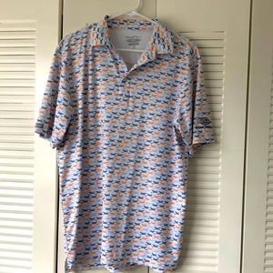 Man polo shirt, Straight Down Jet Setter, size M, 92%polyester/8%spandex